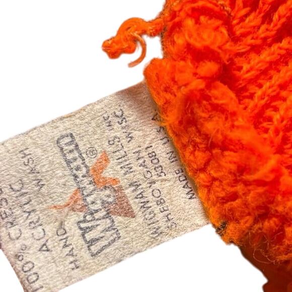 Orange Knit Ski Mask - Picture 7 of 7